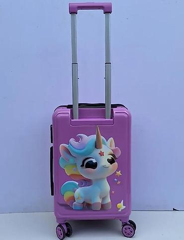 Rančevi, torbe i koferi: Dečji koferi – set 2 komada, motiv jednoroga - Tvrda školjka u — 15