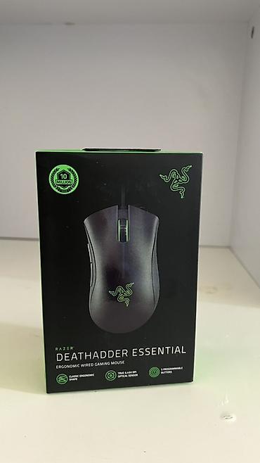 razer viper ultimate: Razer DeathAdder Essential — simli, ergonomik oyun siçanı — 1