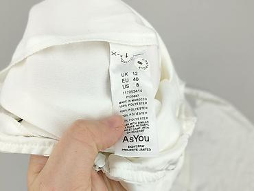 pull and bear pull and bear pull and bear: AsYou, Spodnie materiałowe damskie, rozmiar L — 4