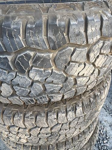 военная сетка: Комплект из 4 внедорожных шин 265/60 R18 LT. Продали машину. Осталось — 3