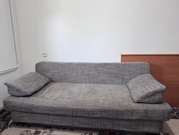 спальные кравать: Раскладной диван, Б/у, Односпальный, Рогожка