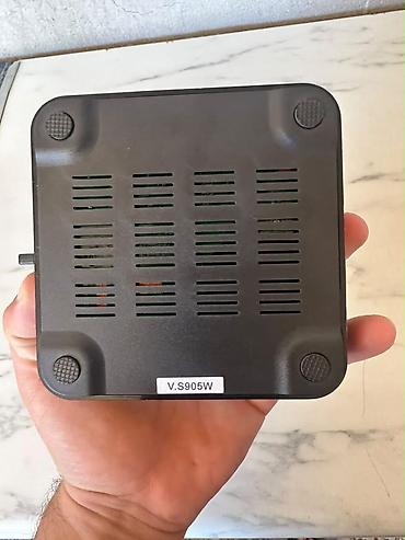 ethernet kabel: MXQ Pro 4K Android TV Box - Model: MXQ Pro (etiket: 4K), alt hissədə — 2