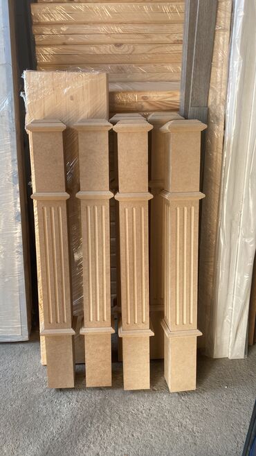 Готовые перила: Готовые перила, Материал: Дерево, Для балкона, Новый — 7