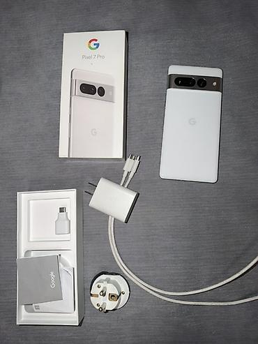 Google: Google Pixel 7 Pro, Б/у, 256 ГБ, цвет - Белый, eSIM — 2