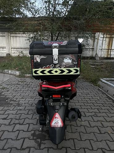 Скутеры: Скутер JILANG Strong, красный. 26го года выпуска 14700пробег Не битый — 3