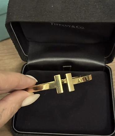помолвочные кольца: Браслет Tiffany & Co. из коллекции Tiffany T. - Материал: желтый — 3