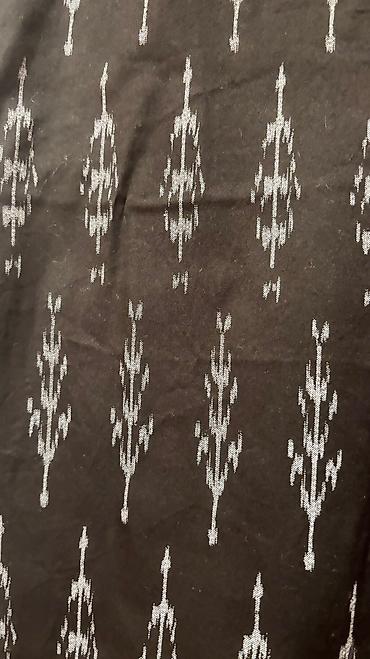 springfield pantalone zenske: Pantalone, 7/8, tanji materijal, crne sa belo- sivim detaljima, pojas — 3