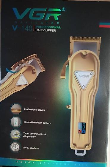 Trimmerlər və saç qırxan maşınlar: Saç qırxan maşın, Vgr, Yeni, Pulsuz çatdırılma, Ödənişli çatdırılma, Rayonlara çatdırılma — 10