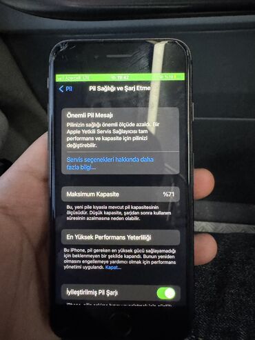 Apple iPhone: IPhone 8, 64 GB, Qara, Barmaq izi