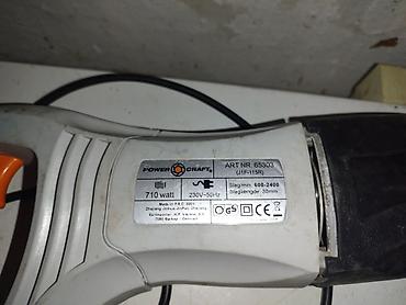 parkside za farbanje: Power Craft recipročna testera 710 W - Model: ART NR. 65303 — 3