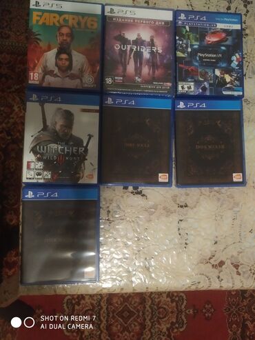 folksvagen 2 5: Ps5 diskləri 1 dənəsi 30 manat PS4 diskleri 20 manat Dark souls 3