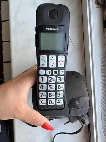 adapt: Stasionar telefon Panasonic, Simsiz, İşlənmiş — 1
