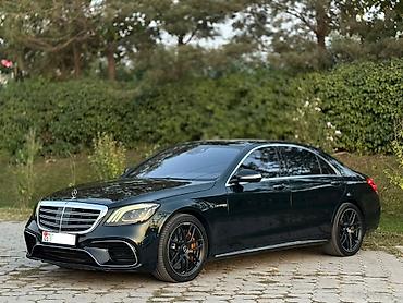 mercedes ml: Mercedes-Benz S-class AMG: 2018 г., 4 л, Автомат, Бензин, Седан — 2