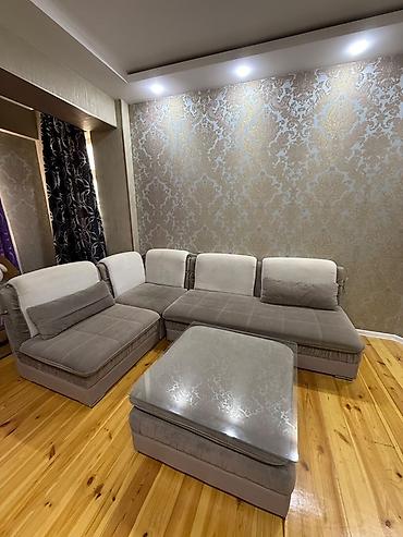 Divanlar: Modul tipli künc divan dəsti - Tərkib: 4 ədəd oturacaq modul + 1 — 8