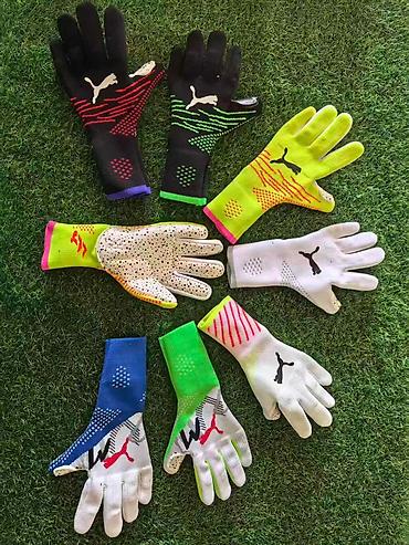 Перчатки: Вратарские перчатки для футбола — широкий выбор моделей и расцветок — 34