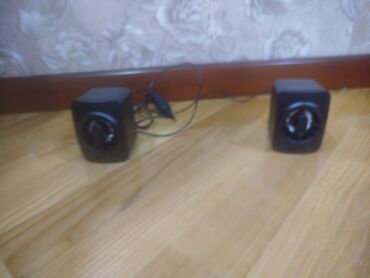 mikrofon kalonka: Kompüter üçün kompakt 2.0 masaüstü akustik sistem - İki ədəd kiçik