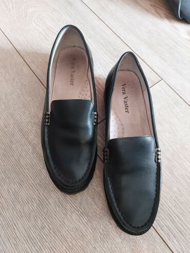 мужская обувь оптом: Туфли 38, цвет - Черный