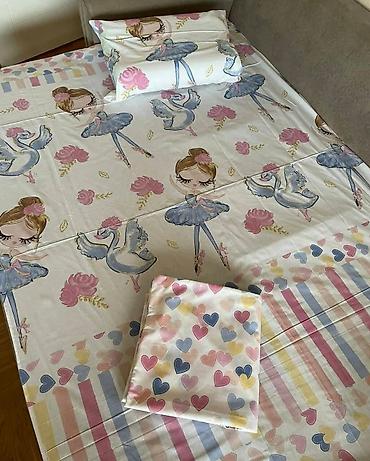 Posteljina: Dečija posteljina – motivi omiljenih junaka - Set sadrži: jorgansku — 6