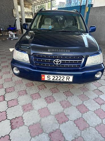 82 2: Toyota Highlander: 2002 г., 3 л, Автомат, Газ, Кроссовер — 3