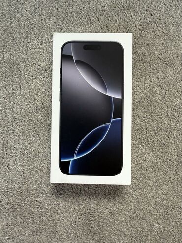 iphone 15 pro en ucuz: IPhone 16 Pro, 256 GB, Black Titanium, Barmaq izi, Face ID