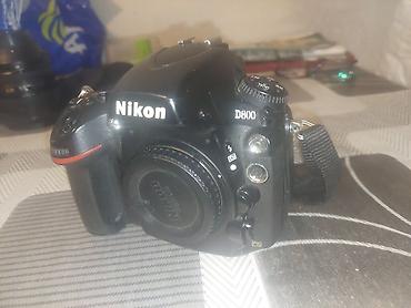 Nikon D800 tam kadr (FX) fotoaparat dəsti Məzmun: - Nikon D800 gövdə