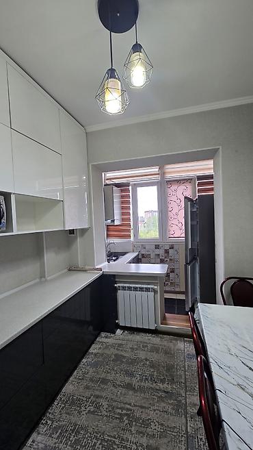 3 комнаты, 63 м², 7 мкр 106 серия, 8 этаж, Евроремонт