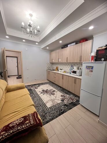 квартира в пишпек: 1 комната, Агентство недвижимости, Без подселения, С мебелью полностью