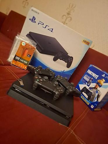 playstation 3 qiymet: Sony PlayStation 4 slim 1TB. ela veziyetdedi coxda işlənməyib ve ev — 1