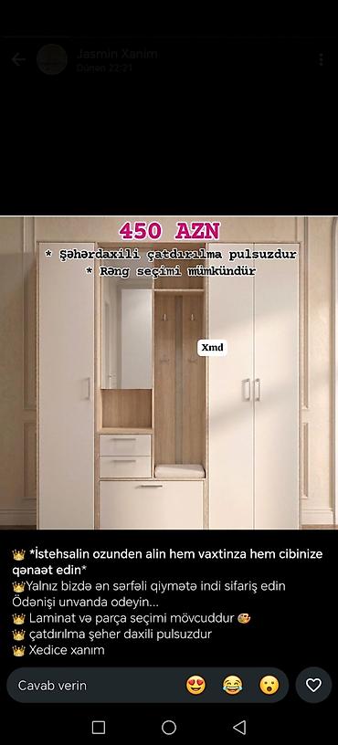 Dəhliz üçün çoxfunksiyalı çəkmə dolabları və asılqan dəstləri -