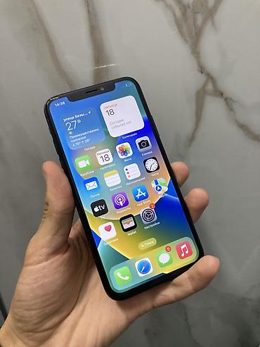 iphone 6 s plus: IPhone X, Б/у, 64 ГБ, Черный, 100 % — 2