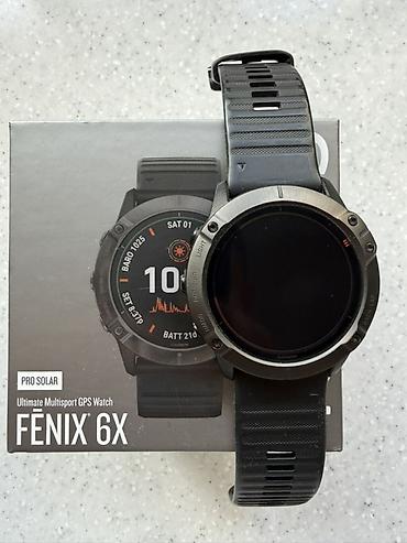 солнычный свет: Срочно Garmin Fēnix 6X Pro Solar — мультиспортивные GPS-часы с — 1