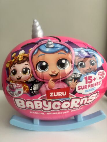 бумажная кукла: Babycorns Zuru Кукла и 15 сюрпризов внутри 
Новая 
Оригинал