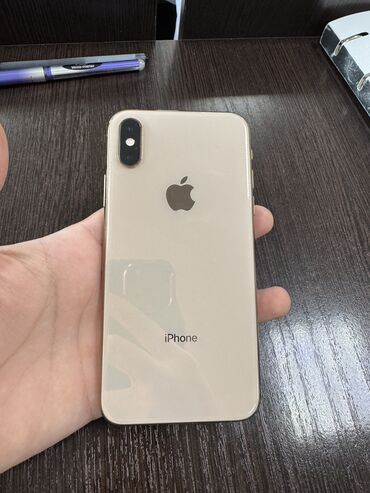 Apple iPhone: IPhone Xs, Б/у, 64 ГБ, Золотой, 79 %