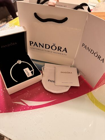 pandora qolbaq qiyməti: Pandora qolbaq 925 gumuwdu yenidir iatifade olunmayib paketi qutusu