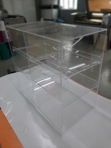 Vitrin üçün aksesuarlar: Lototron anbardan satış Orgsteklodan düzəlmiş displeylar Sifarişlə — 14