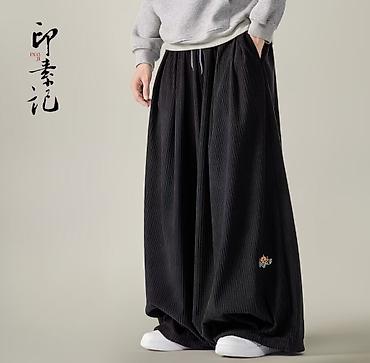 мужской шым: Мужские брюки, XL, Новый, цвет - Черный, Самовывоз, Платная доставка — 2