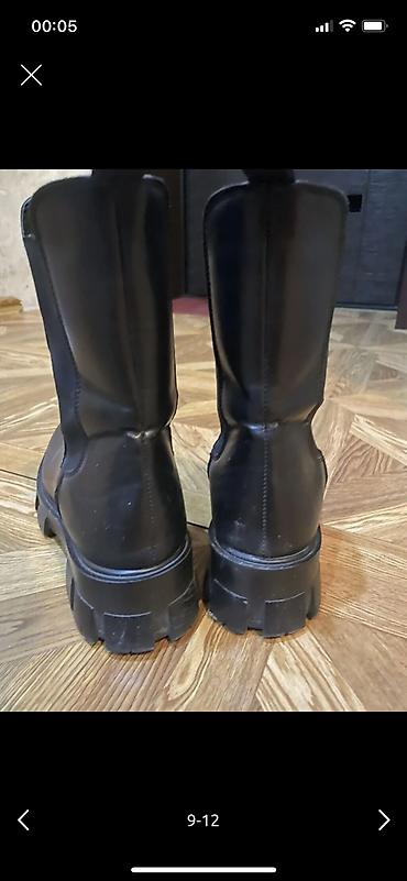 Botinka və botilyonlar: Charles&Keith, Ölçü: 38, rəng - Qara, İşlənmiş — 5