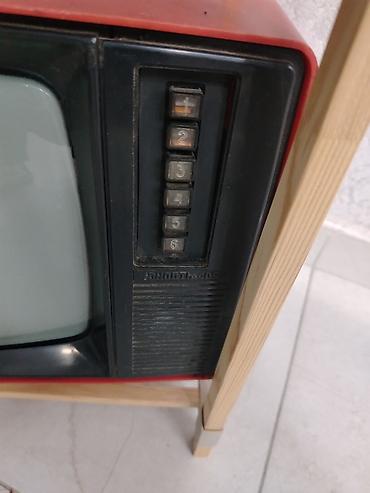 tp link 3 antenli modem: Retro “Электроника” tipli borulu televizor - Korpus: qırmızı rəngli — 2