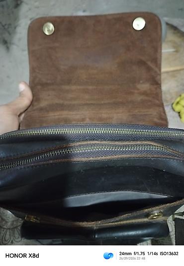 Çantalar: HUNERPAUL brendi kişi/unikal stil üçün çiyin çantası. - Material — 2