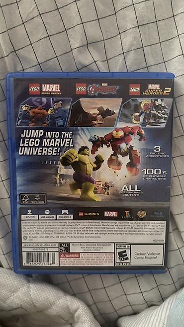 ps4 disk: LEGO Marvel Collection для PS4 Комплект на одном диске: три игры — 2