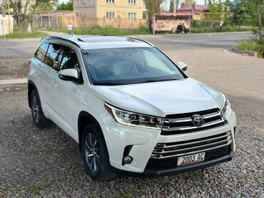 тоета хайлендер: Toyota Highlander: 2018 г., 3.5 л, Автомат, Бензин, Внедорожник