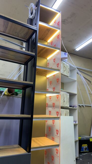 Мебель на заказ: Производство торговых островков, стеллажи, витрины, полки, мебель — 17