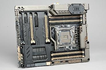core: Материнская плата для ПК, Б/у, Asus, LGA2011 v3, ATX — 1