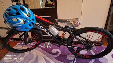 Uşaq velosipedləri: İşlənmiş İki təkərli Uşaq velosipedi Velocruz, 24", sürətlərin sayı: 21, Pulsuz çatdırılma — 17