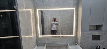 Зеркала: Зеркало на заказ от 2500 сом за м2! Производство Россия, 4мм толщина — 22