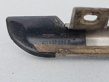 Бампер и комплектующие: Накладка на бампер Audi, Б/у, Оригинал — 2