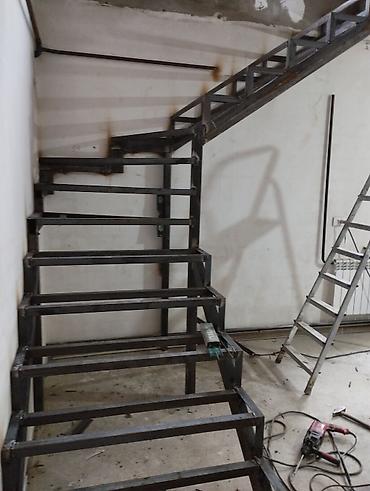 Обшивка лестниц: Каркас лестница Апшпка лестница жасайбыз чалыныздар — 12