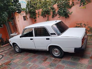 avtomobil şəkilləri: LADA 2107, ağ rəng, sedan. maşın idealdır. heçbir xərc tələb — 8