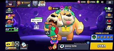 gence is elanlari 2026: Brawl Stars hesabı – yüksək səviyyəli, zəngin kontentli Əsas — 1