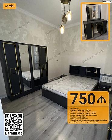 Yataq dəsti – La Mini (Kod: 11721) Komplektə daxildir: - Çarpayı: 1 — 1